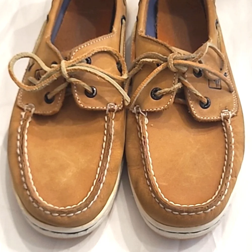 Sperry Top Sider Leather Boat Shoes Loafer Slip On Lace Up Oxford Flat Moccasin